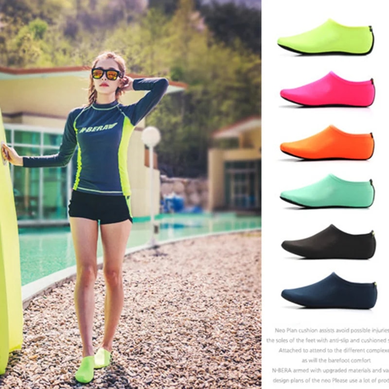 Snorkel Dry Top - Vielseitige Outdoor-Strandsocken, rutschfeste Badesockenhüllen zum Schwimmen,