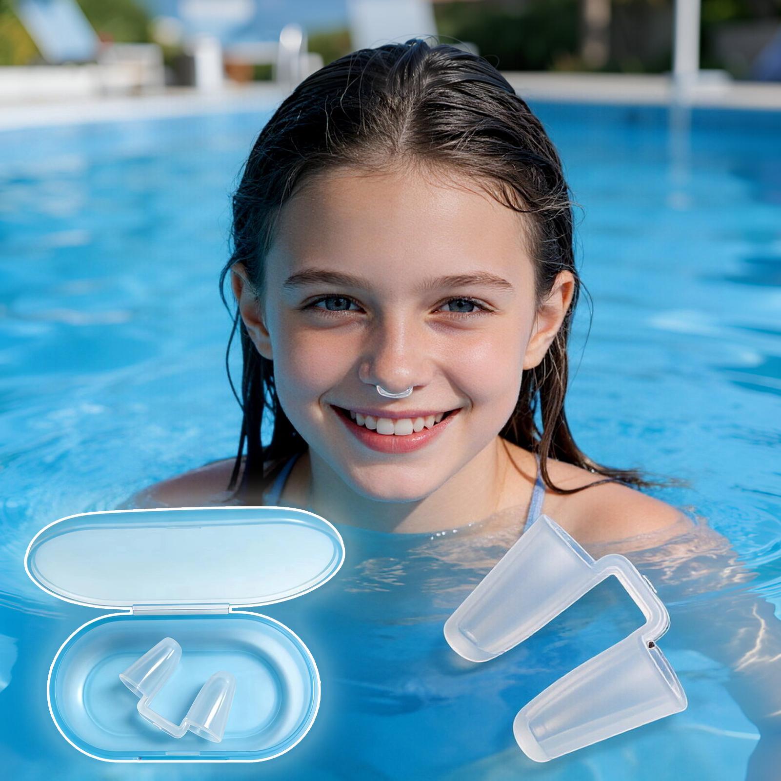 Snorkel Dry Top - Silikon-Nasenklammern zum Schwimmen, Anti-Erstickungs-Wasserstopfen, Schnorchel-Tauchausrüstung, bequem,