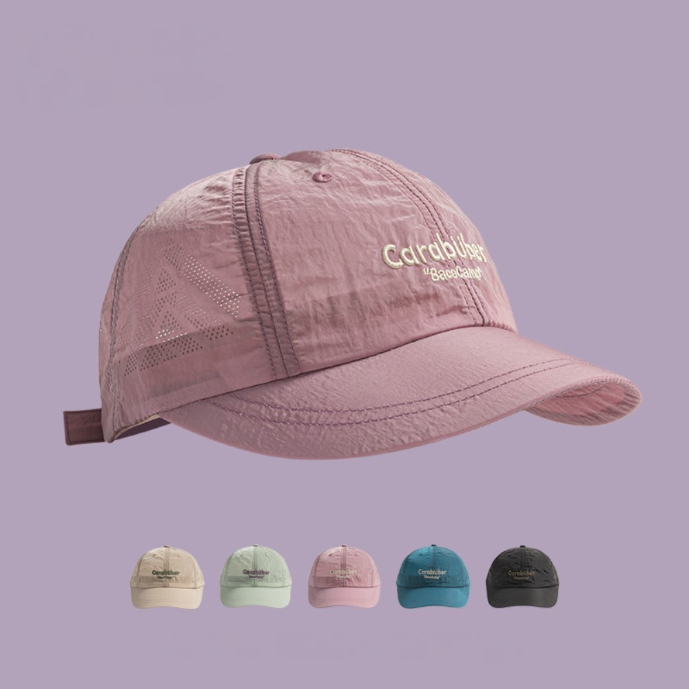 Aquatic Sports Hat - Modische Baseballkappe mit breiter Krempe, Buchstabenstickerei,
