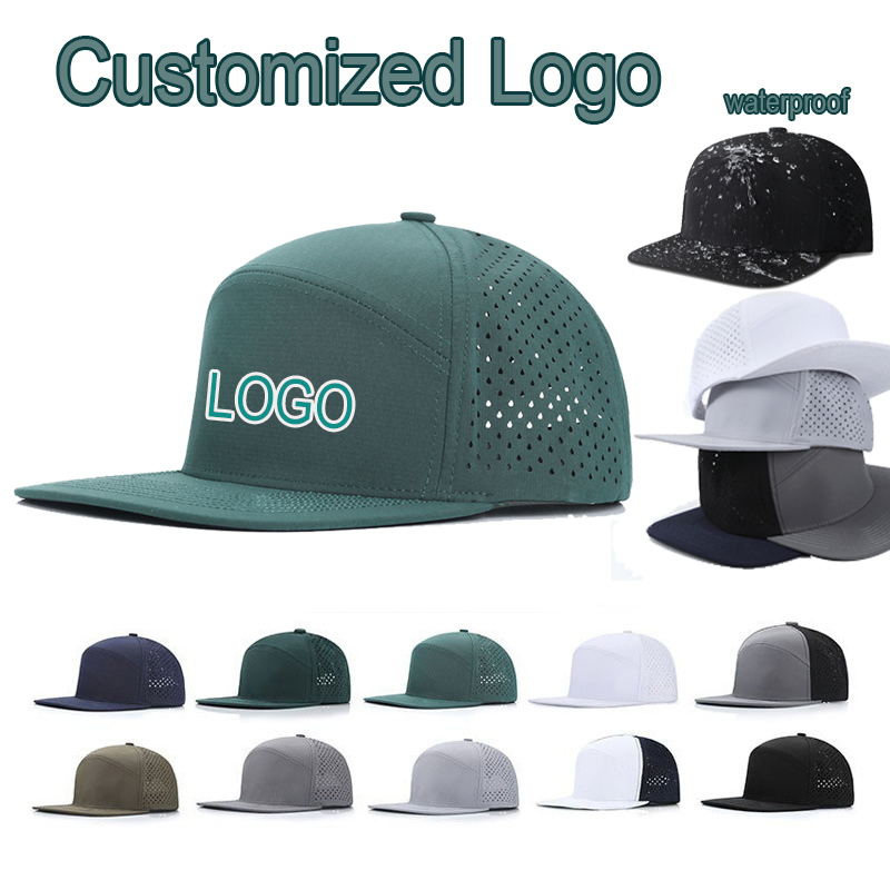 Aquatic Sports Hat - Herren Sommer Schnelltrocknende Baseballkappe mit Individuellem