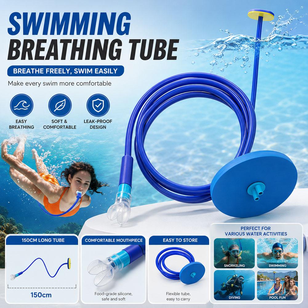 Snorkel Dry Top - 1 Stück Dry-Top-Schnorchel für Erwachsene, Atmungsrohr