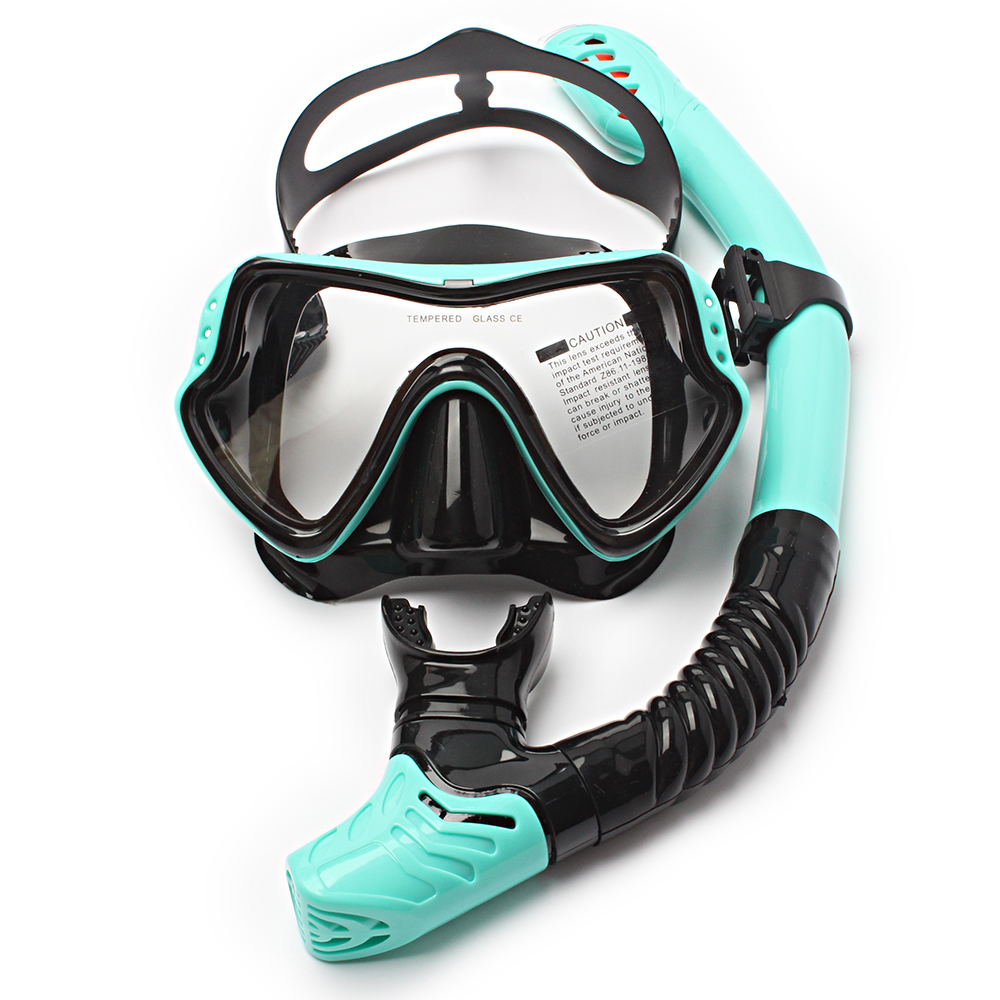 Freediving Mask Set - JSJM Neue professionelle Schnorchel-Tauchmaske, Schnorchelbrille, Brille,