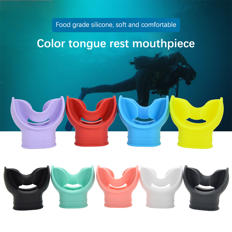 Snorkel Dry Top - Silikon Schnorchel Mundstück bequeme Tauch regler