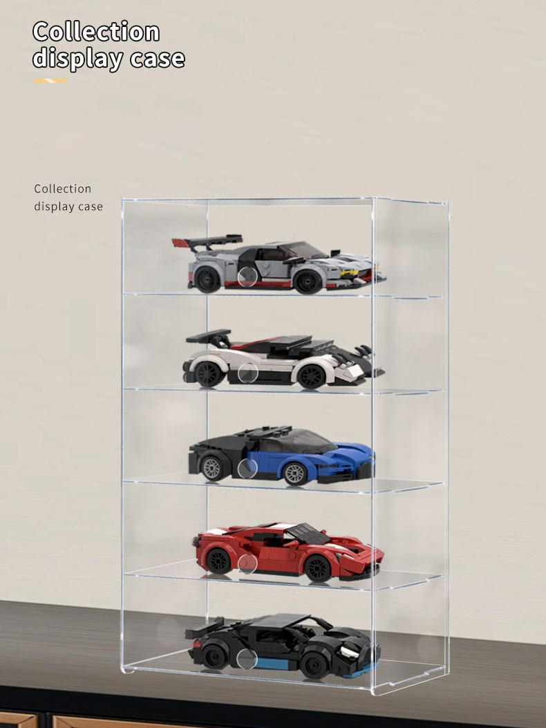 Victor Racket Jetspeed - Acryl-Vitrine für LEGO Racing Sports Car