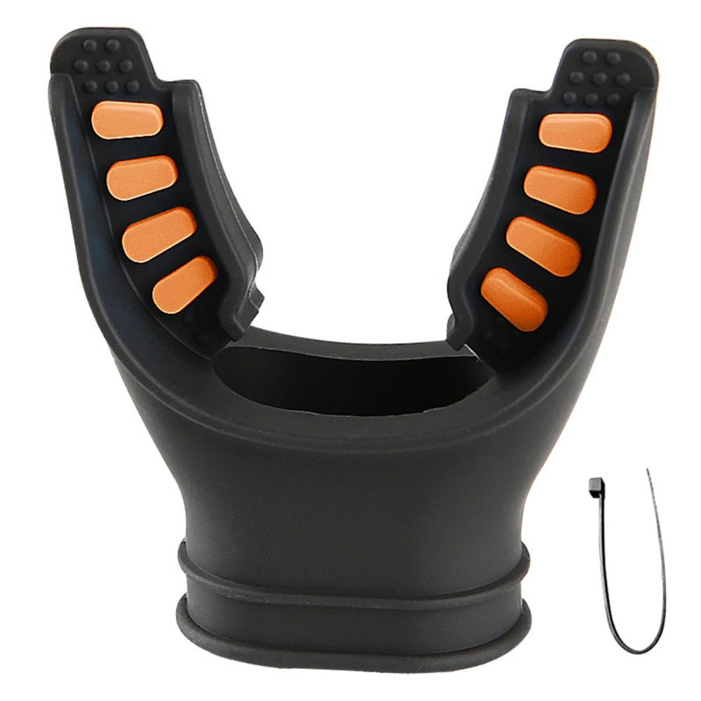 Snorkel Dry Top - Silikon-Tauchermundstück Komfortabler Sitz für Luftflaschen Schnorchel-Regulator