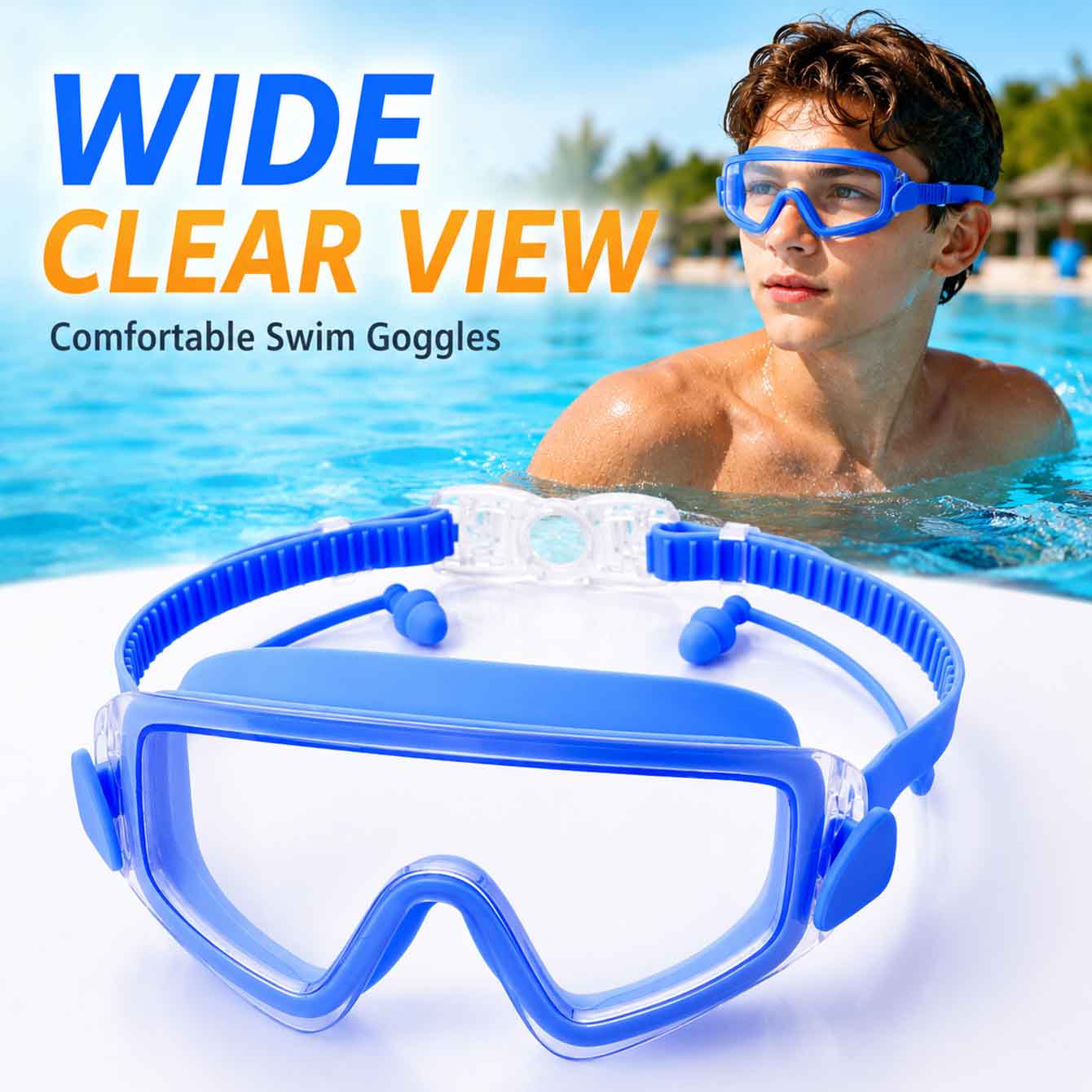 1 Stück Schwimmbrille Schnorch – Snorkel Dry Top Bewertung und Preis