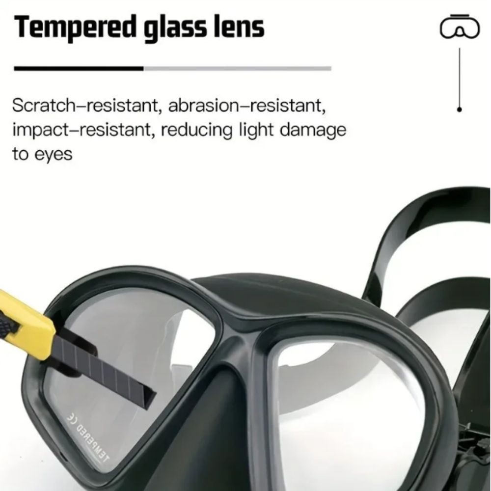 Gehärtete Glas-Freitauchmaske  – Freediving Mask Set Bewertung und Preis