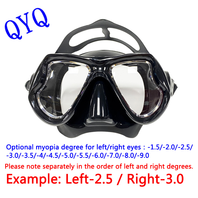 Myopie-Tauchmasken, Schnorchel – Freediving Mask Set Bewertung und Preis