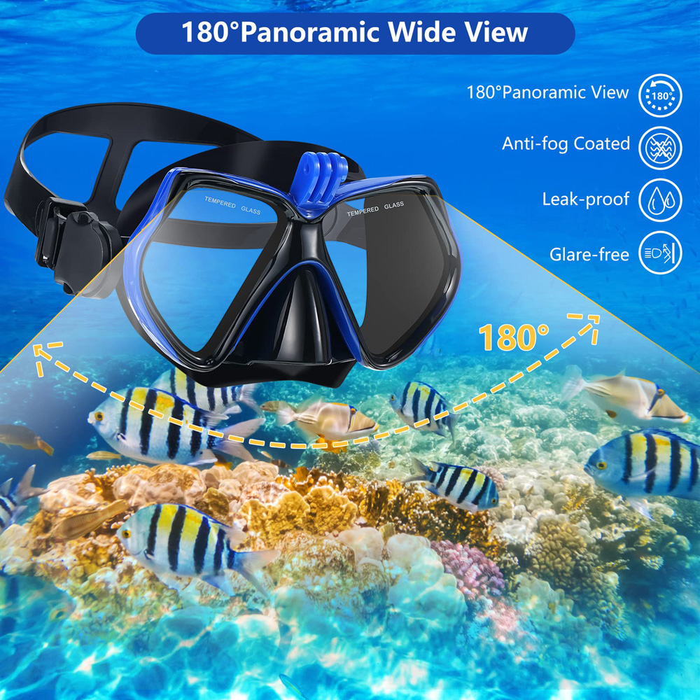 JoyMaySun Professionelle Unter – Freediving Mask Set Bewertung und Preis