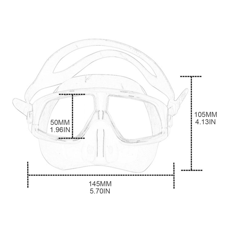 Weitwinkel-Schnorchel maske An – Freediving Mask Set Bewertung und Preis